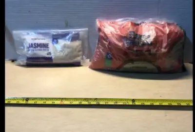 2 pounds Jasmine rice (opened) exp:10/29/2026, Ben’s original rice 10LB (opened) exp: 11/25/2027