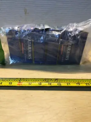 Six boxes Zatarain’s Crawfish, Shrimp and Crab Boil in bag (opened) exp:08/07/2026