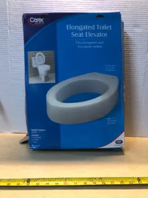 Elongated Toilet Seat Elevator