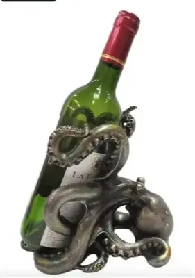 Octopus wine holder