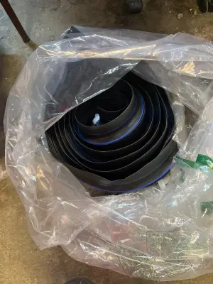 weatherproof garage door threshold seal strip