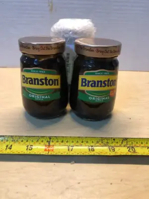 3 jars Branson original pickle exp:07/2027