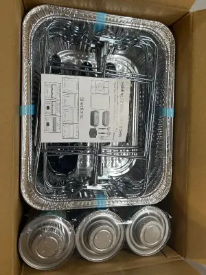 6 sets of folding chafing dish
