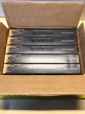 5 boxes Nespresso cups exp:08/14/2024