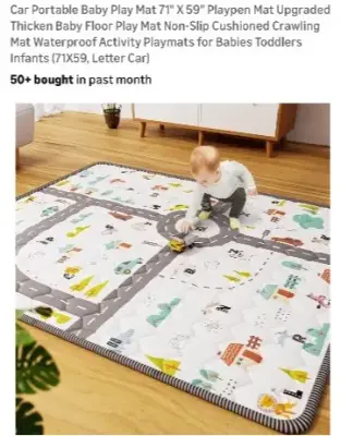 Kids play mat