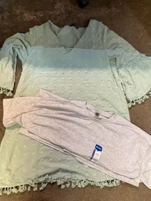 XL dress & 2X Tshirt