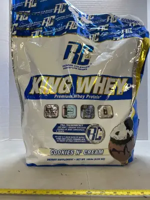 10 lb bag of whey cookies and cream protein powder