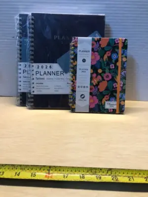 2 large 2026 planners, 2026 planner
