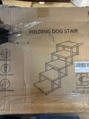 folding dog stairs (used)