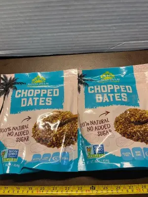 2ct chopped dates