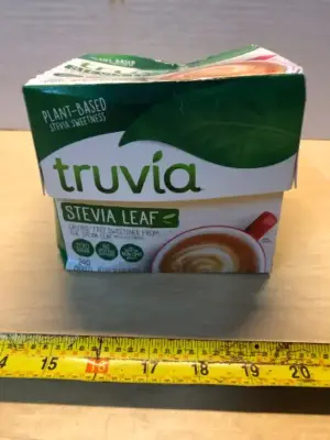 Truvia stevia leaf sweetener 240 count exp :09/2028 (opened)