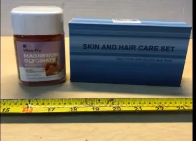 Magnesium fly image gummies exp:01/04/2027, skin and hair care kit