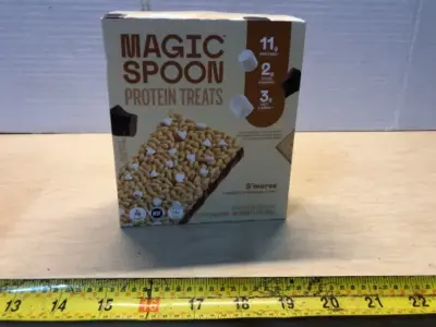 4 boxes magic spoon protein treats s’mores exp:07/12/2026