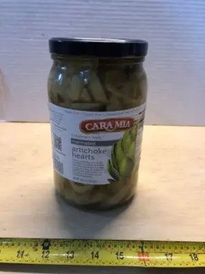 65oz jar of artichoke hearts exp:10/11/2027
