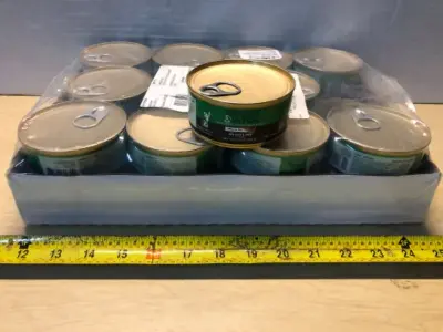 24 cans grain free cat food exp:6/27