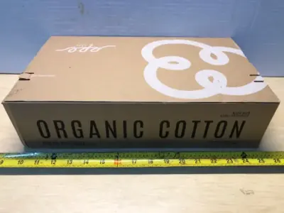 Organic cotton pads various sizes