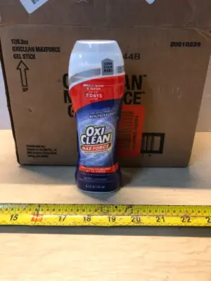 12 bottles 6.2oz oxi clean max force laundry stain remover