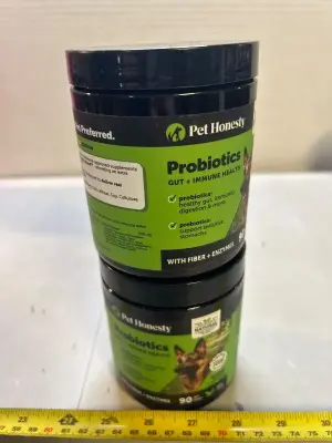 2 90ct dog probiotics 05/22/26