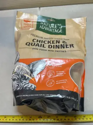 chicken and quail freeze dried dinner 05/06/26