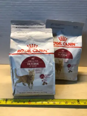 3 bags 3lb royal canin fit and active exp:5/15/26