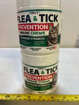 2 cat flea and tick chews 05/27