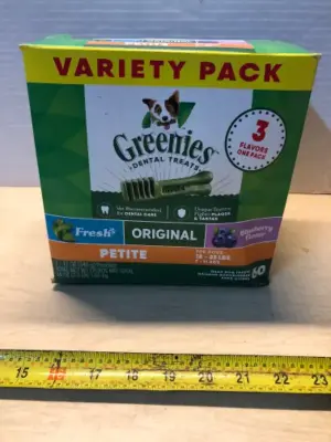 36oz greenies variety pack dental treats exp:10/25