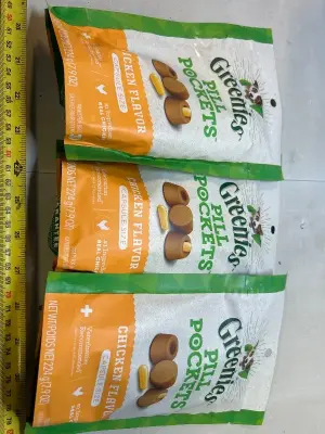 3 greenies pill pockets