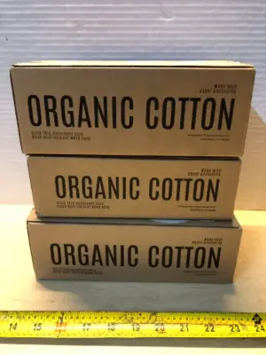 2 boxes organic cotton long liner pads one box regular liner pad
