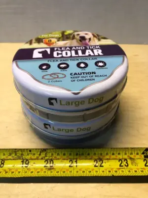 2pc large dog flea and tick collar