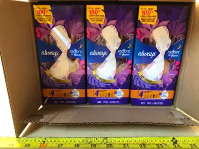 3 boxes 20 pads each level 4 always radiant pads