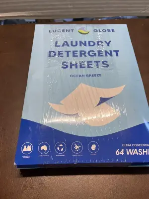 3ct laundry detergent sheets