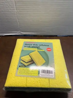 heavy duty cellulose scrub sponge