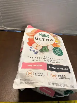 2ct ultra dog food 3.5lb exp 03/26