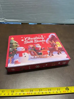 christmas bath bombs