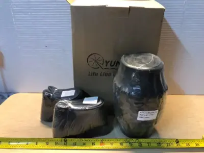 Foldable bicycle tire 20x4.0 2 heavy duty butyl tubes