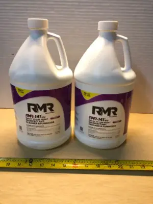 Bottles 1 gallon each RMR 141 RTU disinfectant cleaner and fungicide