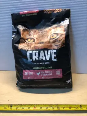 10LB crave adult cat food exp:5/21/26