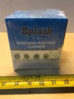 6 boxes washing machine cleaner