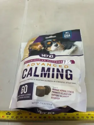 2 advanced calming chews BB 12/25