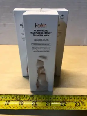 3 boxes Hexkin moisturizing revitalizing bright collagen mask