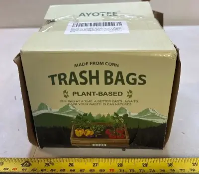 plant based trash bags 80ct