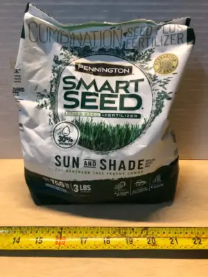 3lbs smart seed grass seed + fertilizer