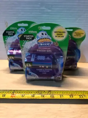 3 packs fresh gel toilet cleaning stamp