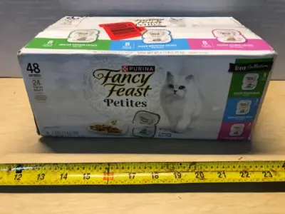 24 twin pack fancy feast cat food exp:6/27