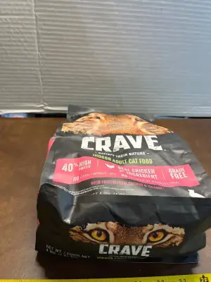 2ct crave indoor adult cat food