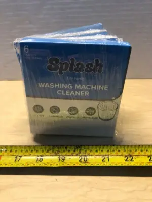 5 boxes washing machine cleaner