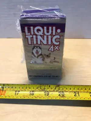 2 boxes 2oz each liqui•tinic 4x for pets