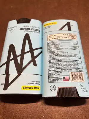 2ct wave breaker antiperspirant deodorant