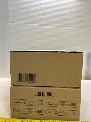 2 boxes of cotton pads