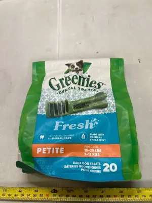 greenies petite dog chews 12/25